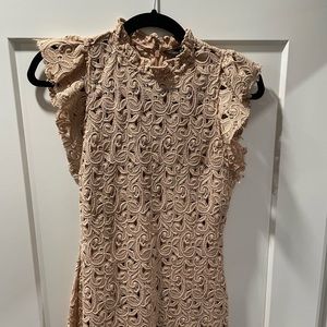 Beige dress from Zara size small